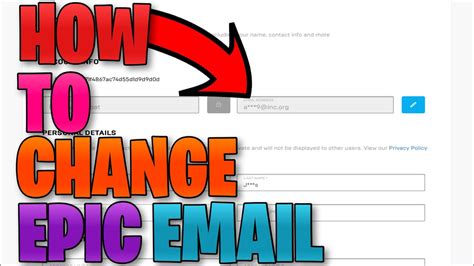 HOW TO CHANGE EPIC GAMES EMAIL/USER (WITHOUT VERIFICATION) - YouTube
