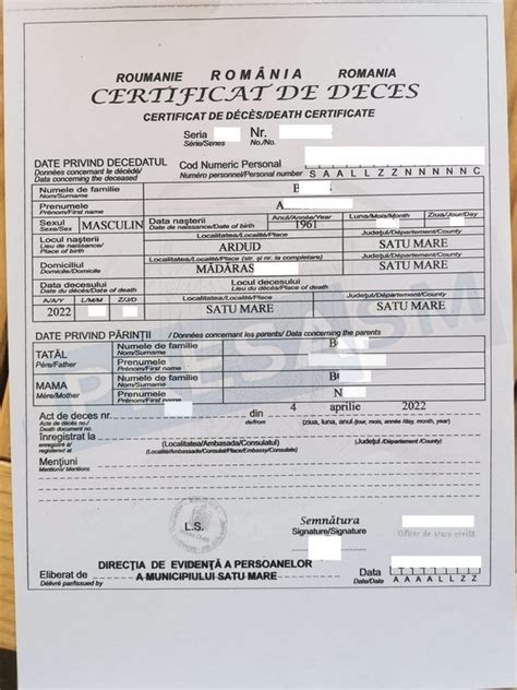 Documente Deces Ba Certificatd Eces