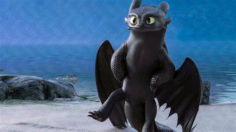 Toothless Dances For The Light Fury Scene How To Train Your Dragon 3