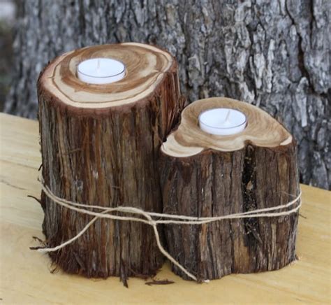 Rustic Wedding Decor Candle Votive Holder By Tricia16designs