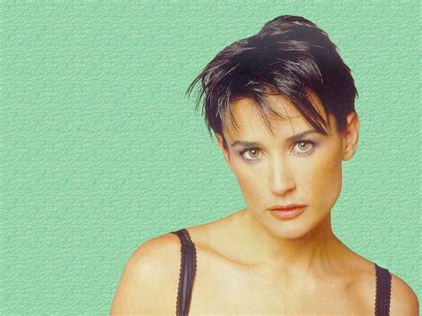 Demi moore hairstyles haircuts short iconic most pixie bob 1989 years celebrity redbookmag 90s bangs bed head actresses glorious cuts. Jewelry, Fashion and Celebrities: Demi Moore Short Hairstyle