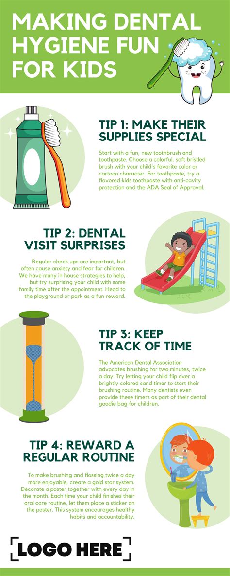 Make Dental Hygiene Fun For Kids Infographic The Business Academy