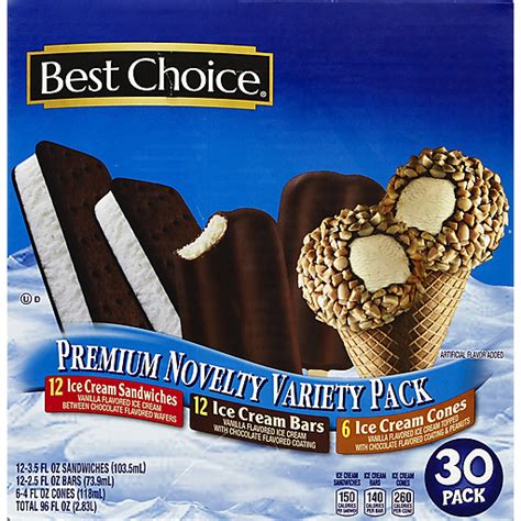 Best Choice Variety Pack 30 Ea Ice Cream Edwards Food Giant