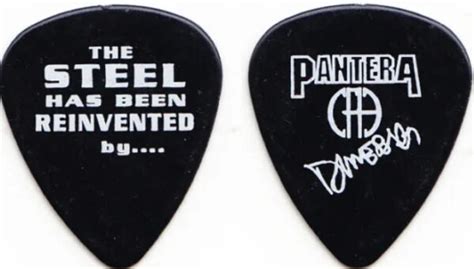 Pantera Dimebag Darrell Guitar Pick 2001 Cfh Cowboys From Hell Logo