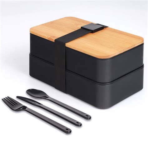 Bento Box Japon B Lmeli Beslenme Kutusu Par Al Atal B Ak Bambu Kapakl Yemek Kutusu