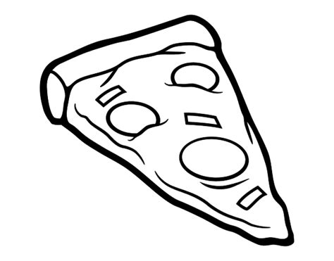 34 Dibujo De Pizza Para Colorear Images Metros