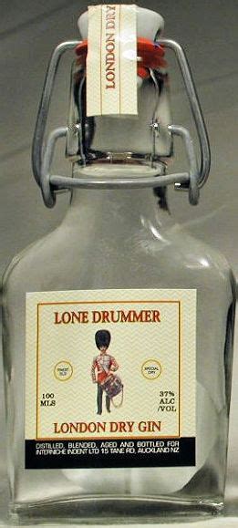 Miniature Bottle Library Theme Drum Drummer