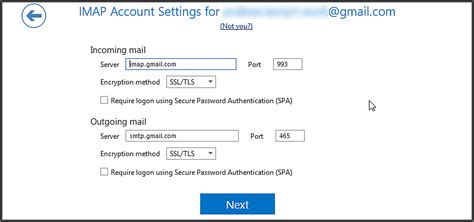 And Trolley Must Gmail Imap Settings Outlook Mechanic Triumphant Mark