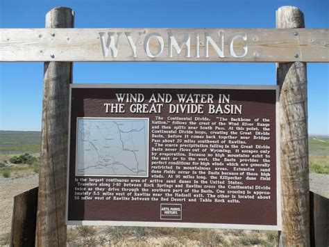 Theres A Hole In The Continental Divide In Wyoming