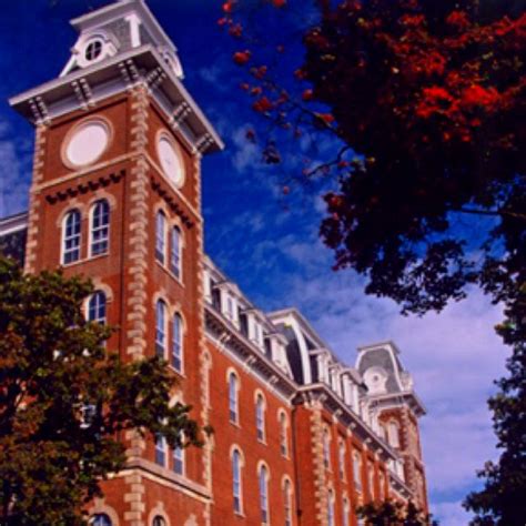 Old Main University Of Arkansas University Of Arkansas Washington