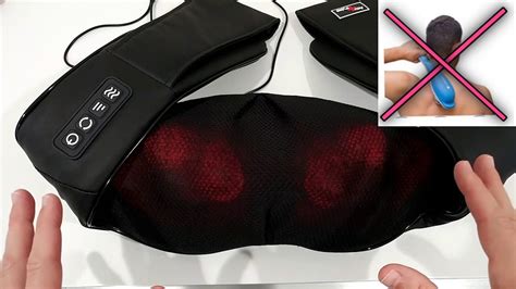 Shiatsu Neck And Shoulder Massager Does It Really Work “real Feel” Massager Acu Pulse