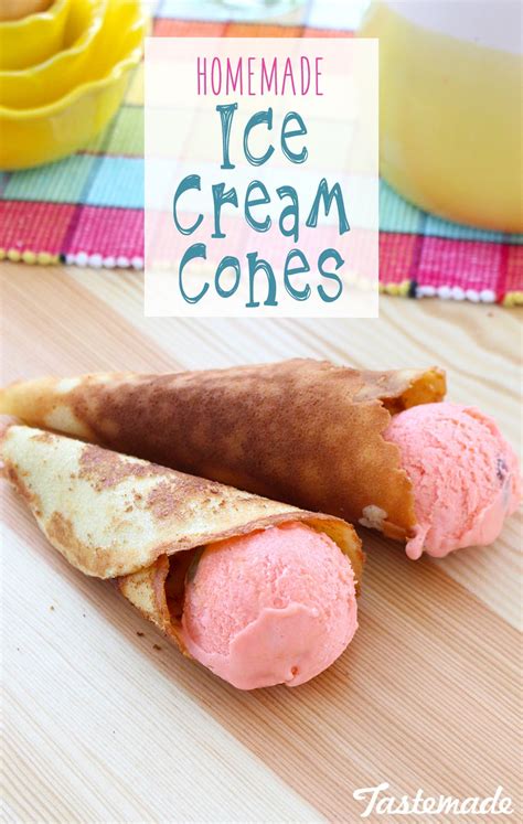 Homemade Ice Cream Cones Recipe Homemade Ice Cream Cone Homemade Ice Homemade Ice Cream