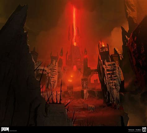 Artstation Doom Hell Paintovers Colin Geller Doom Demons Doom