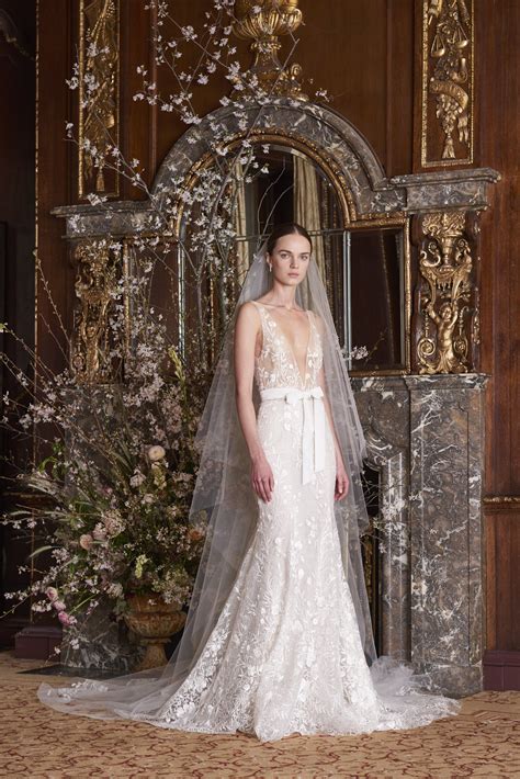 Monique Lhuillier Spring 2019 Wedding Dress Collection Martha Stewart