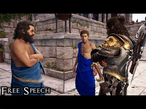 Assassin S Creed Odyssey Sokrates Free Speech YouTube