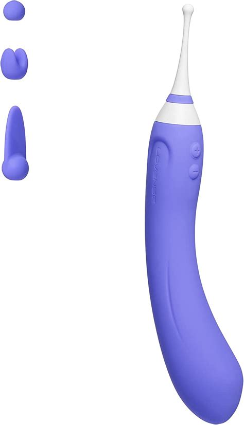 lovense hyphy g spot vibrator for clitoris vagina dual stimulator 3 attachments