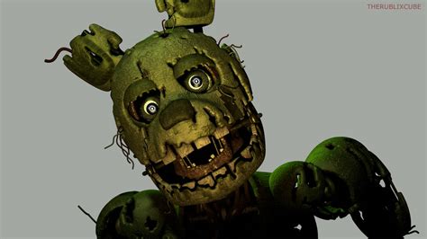 Springtrap Ucn Jumpscare Fnaf 3 Style Sfm By Theultracube6723 On