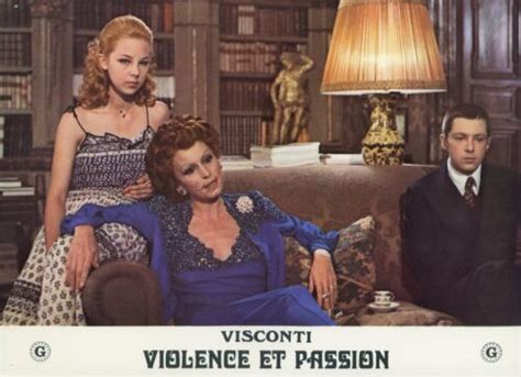 Silvana Mangano Claudia Marsani Violence Et Passion Visconti 1974 Lobby