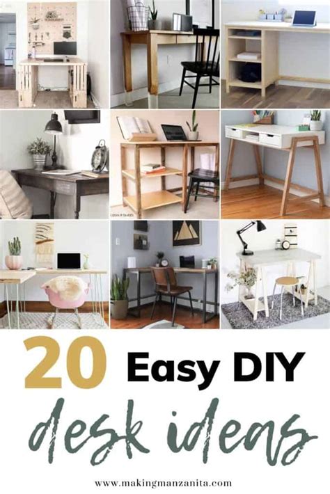 25 Best Diy Desk Ideas And Designs For 2022