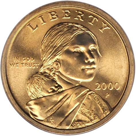 2000 P Sacagawea Dollar Collectible Sacagawea Dollars Native Amer