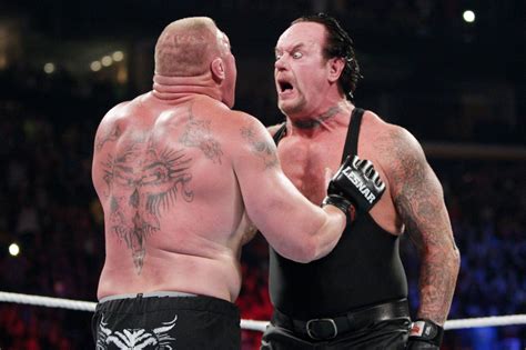 Despite his height, as a youth he was more interested in playing water polo than basketball. Undertaker vs. Brock Lesnar: Pluses and Minuses of WWE ...