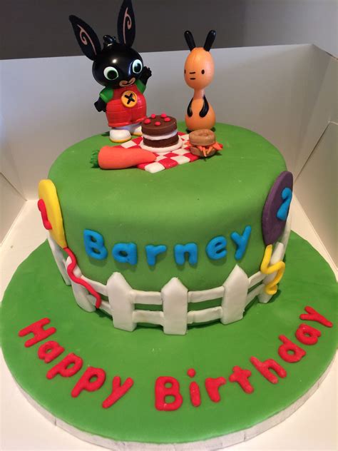 Bing Bunny Cake Birthday Cake Kids Bing Cake 3rd Birthday Cakes