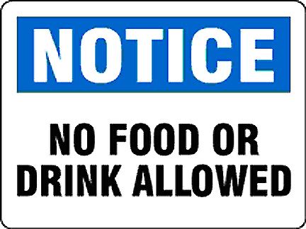 Create sign examples like this template called no food or drink sign that you can easily edit and customize in minutes. No Food Or Drink Sign Printable - ClipArt Best