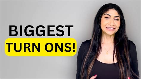Biggest Turn Ons For Females Youtube