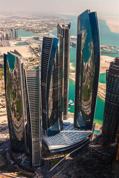 Etihad Towers In Abu Dhabi Capital Of The United Arab Emirates 3373×