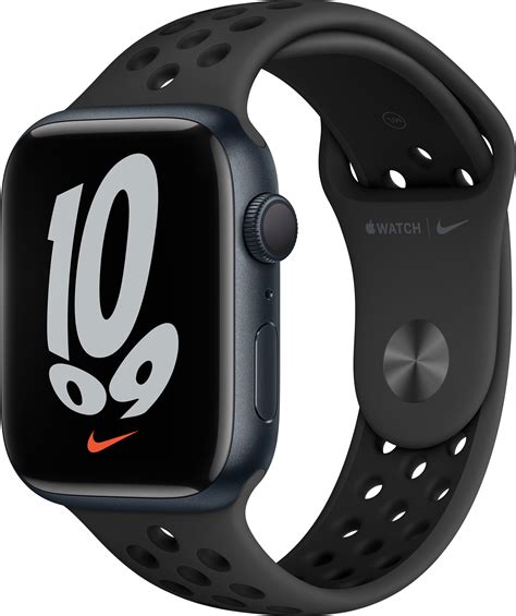 Apple Watch Nike Series 7 Gps 41mm Midnight Aluminum Case With