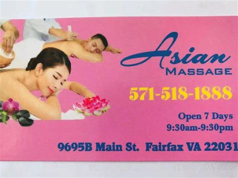 Asian Massage 16 Photos 9695 Main St Fairfax Virginia Beauty