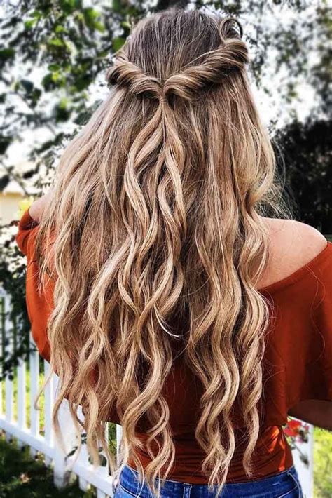 29 Half Up Half Down Prom Hairstyles Youll Fall In Love With Hair