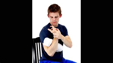 Self Mobilization Elbow Distraction Hep2go Youtube