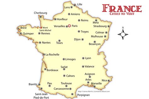 França Mapeada Explorar Da Europa Destino Mais Popular