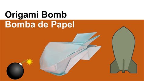 How To Make An Origami Paper Nuclear Bomb 💣diy War Toys Cómo Hacer