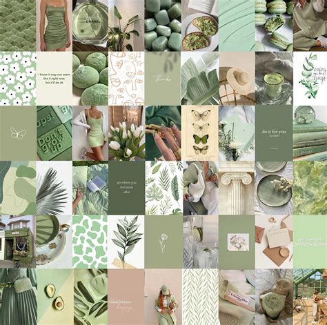Sage Green Wallpaper Laptop Collage Imagesee