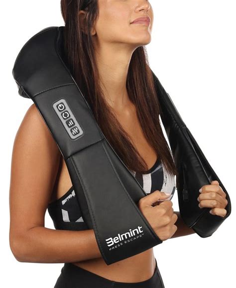 Belmint Portable Dual Motion Massager Shiatsu Neck Back With Heat Macys