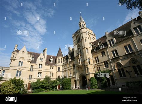 Balliol College, Oxford University, Main Courtyard Stock Photo - Alamy