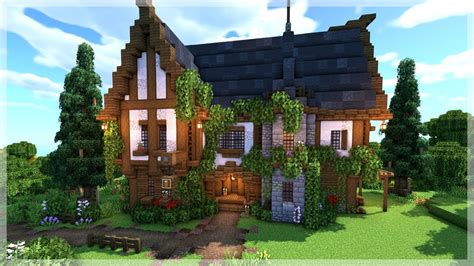 Dreamsmp Oneshots 𝙹𝚜𝚌𝚑𝚕𝚊𝚝𝚝 Minecraft Cottage Minecraft Medieval