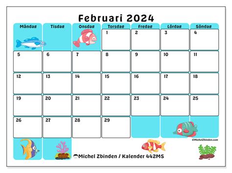 Kalender Februari 2024 442 Michel Zbinden Sv