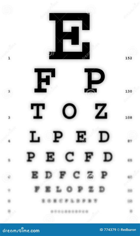 Eye Chart With Blurring Letters Blurry Eye Chart Stock Photo Getty
