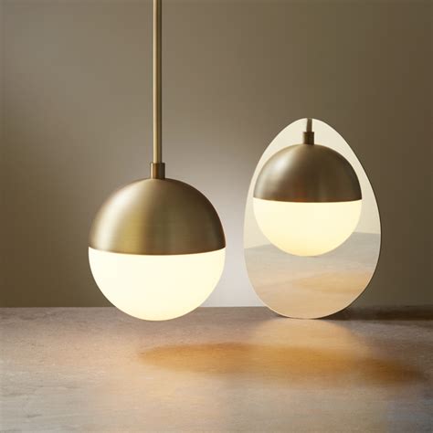 5 out of 5 stars. Lights.com | Ceiling | Pendant Lighting | Powell LED 7" Aged Brass Globe Pendant