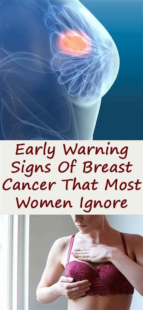 Early Breast Cancer Symptoms Healthy Lifestyle