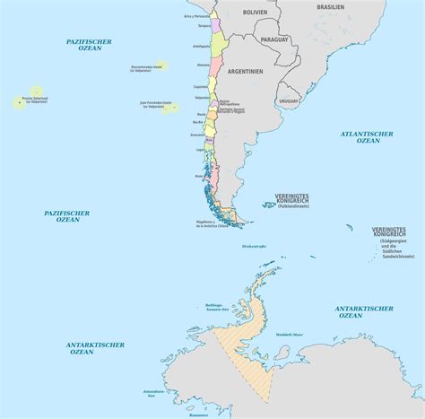 Chile Ilhas Mapa Mapa Do Chile Ilhas América Do Sul Américas