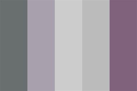 Lilacs For Grey Color Palette
