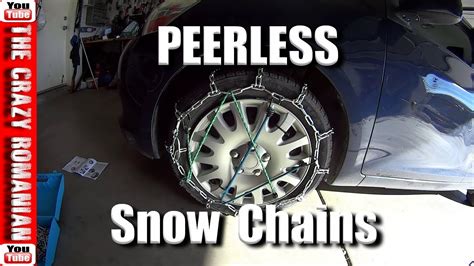 How To Put On Peerless Tire Chains New Update