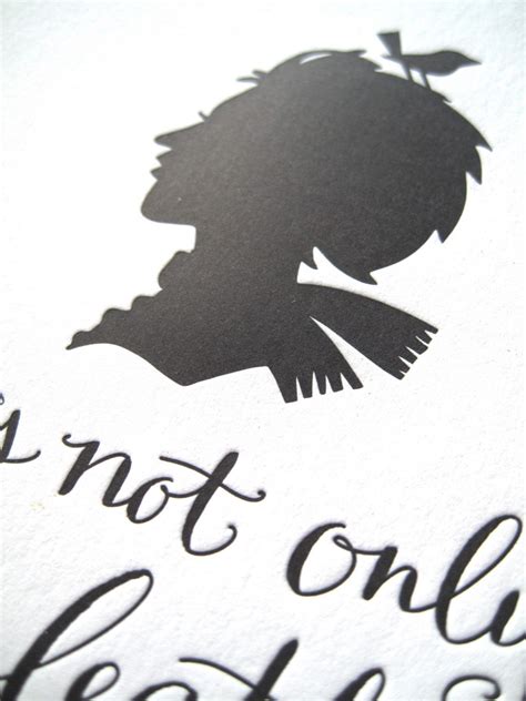 Letterpress Art Print It Is Not Only Fine Feathers That Make Etsy