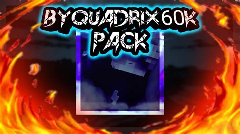 Mcpe Byquadrix 60k Pack Youtube