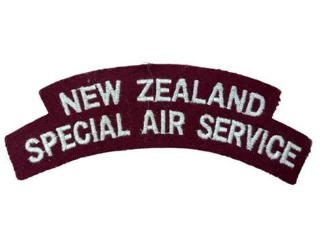New Zealand Sas Special Air Service Shoulder Title Single 5000 Picclick