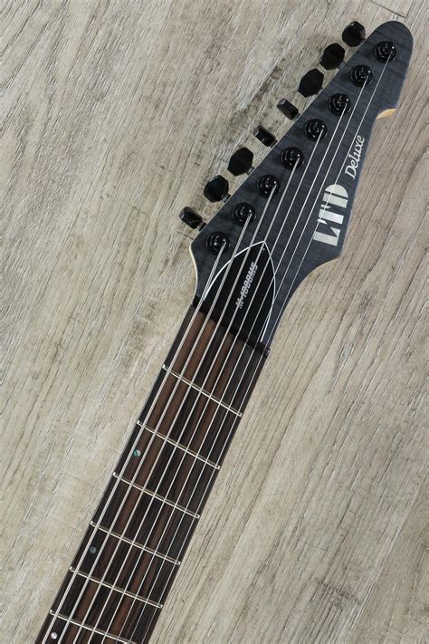 Esp Ltd M 1008 Multi Scale 8 String Electric Guitar Flamed Maple Drop